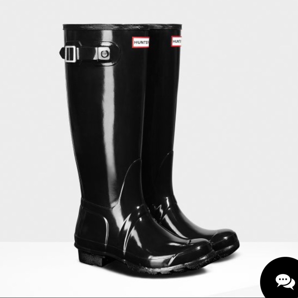 COPY - Hunter original tall gloss rain boots